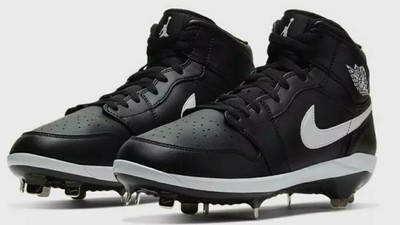 jordan 11 baseball cleats metal